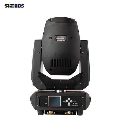 LED 200W Gobo Moving Head Lighting DJ 6/18 Channels Multiple Color Patterns Disco Party Stage Equipment DJ Disco