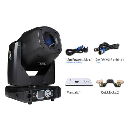 LED Beam & Spot & Zoom 160W 3IN1 Moving Head Light Performance Dj Equipment Spotlight DJ Disco Stage