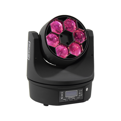 LED Beam+Wash 6x15W RGBW 4IN1 Bees Eye Moving Head Light