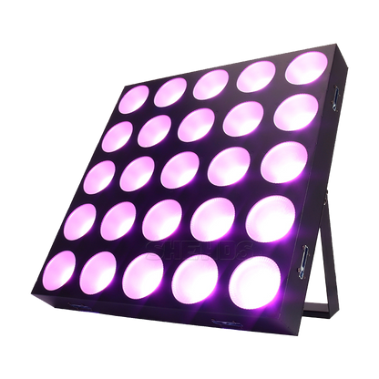 LED 25x30W RGBW Blinder Matrix Light for Church Wedding Concert Theater Performance Stage