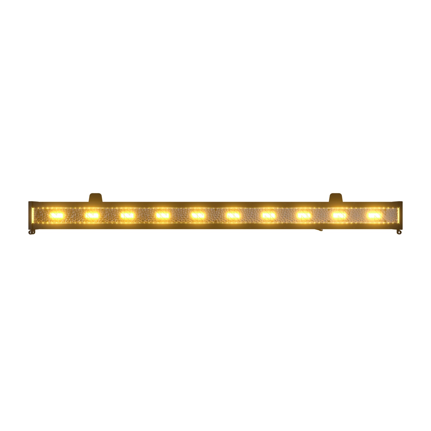 SHEHDS Waterproof LED Retro 10x20W Amber Strobe Light Zero Noise Outdoor