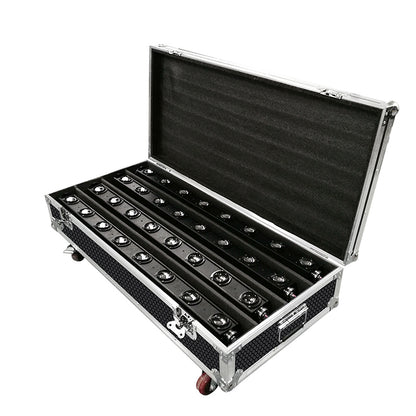 LED Beam 8x12W RGBW Moving Head Lighting For Wedding DJ Show