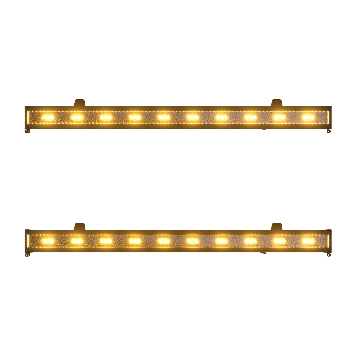 SHEHDS Waterproof LED Retro 10x20W Amber Strobe Light Zero Noise Outdoor