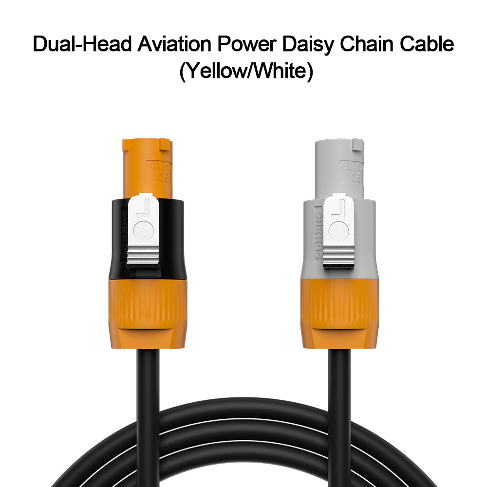 Power Link Cables IP65 Waterproof / Standard Hand in Hand Powerlink Connection