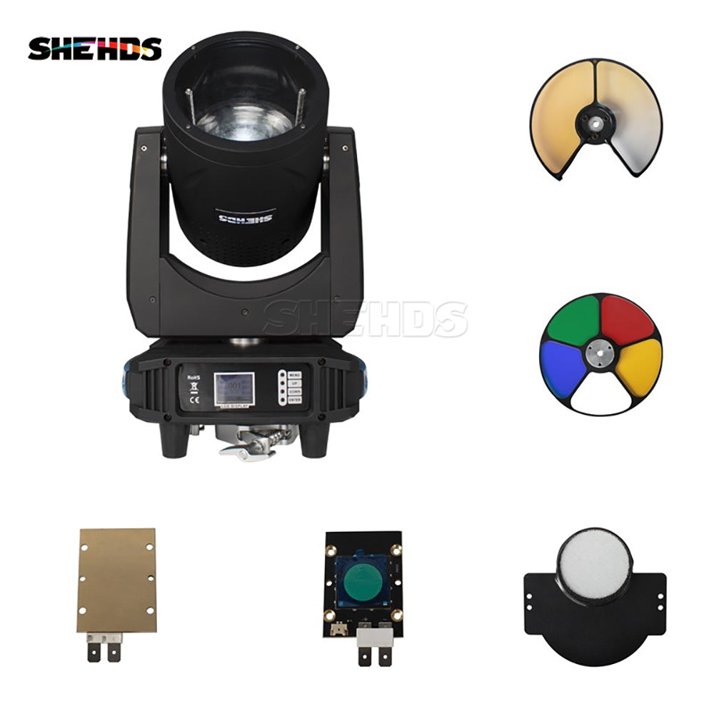 SHEHDS COB 400W Warm+Cold White /COB 400W RGBY Moving Head Light For Church Theater