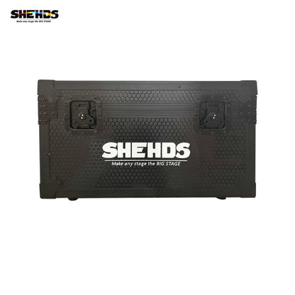 SHEHDS Aluminum Alloy LED Flat Par 18x18W Lighting DJ Par Cans Dmx 512 Light Wash Stage Lighting for Church