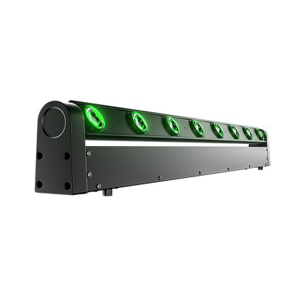 LED Beam 8x12W RGBW Moving Head Lighting For Wedding DJ Show