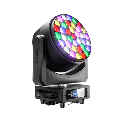 JMS WEBB LED Ultra Wash Big Bees Eyes 37x25W&40W RGBW Moving Head Light | Ultra Quiet | Wide Angle | DMX512 | For Theater,Stage, Events, Weddings