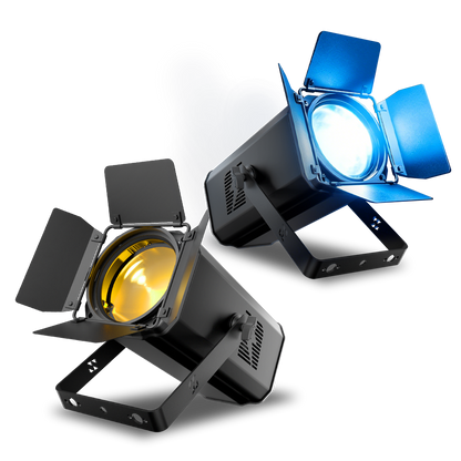 SHEHDS App Control 200W/300W COB Par Light with Barndoor Spot Zoom Stage Light