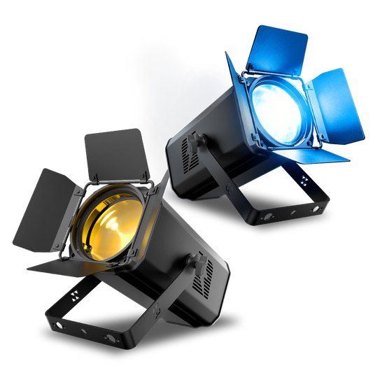 SHEHDS App Control 200W/300W COB Par Light with Barndoor Spot Zoom Stage Light