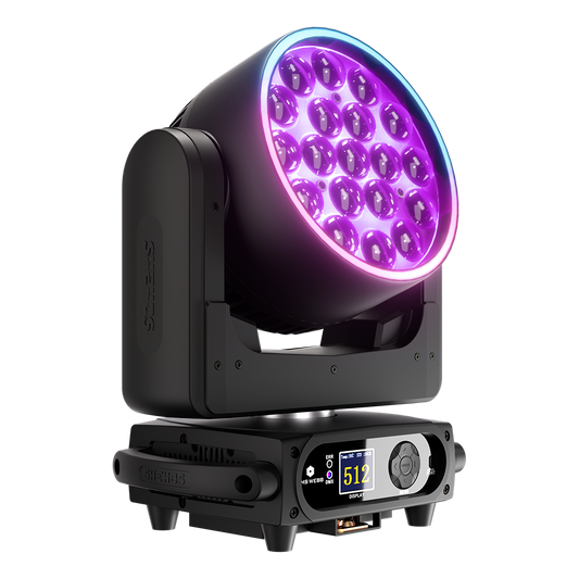 SHEHDS LED Moving Head Light 19x15W /20W/25W Beam Wash Zoom Stage Lighting