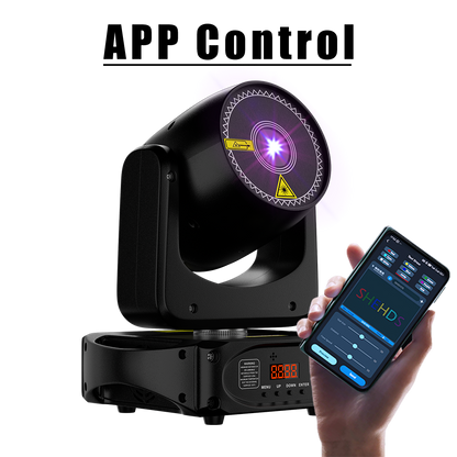 New APP Control  Constellaser 3W Moving Head Laser Light For Night Club DJ Disco Stage LiveShow
