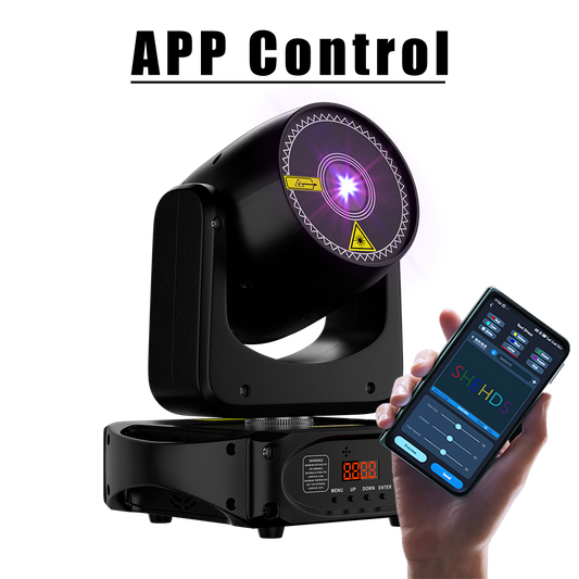 New APP Control  Constellaser 3W Moving Head Laser Light For Night Club DJ Disco Stage LiveShow