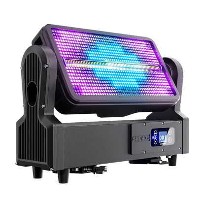 CoralPar Waterproof LED 1000W RGB Strobe Moving  Head Lighting For Wedding Club Church DJ