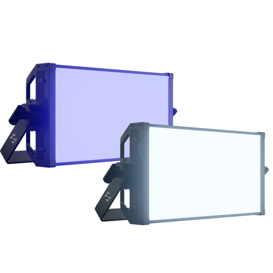 SHEHDS 200W RGBW+WW LED Softlight Panel with Barndoor