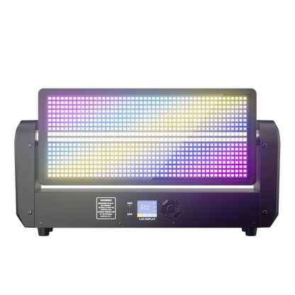 SHEHDS 200W LED Moving Head Strobe Light Matrix Effect Wash Light for Stage, Club, DJs