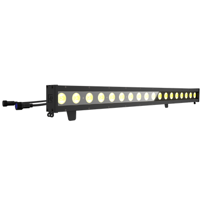 SHEHDS Waterproof LED 18x10W RGBWAUV / RGBLAC Wash Wall Light Zero Noise Outdoor