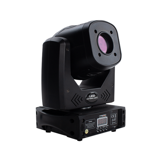 SHEHDS LED Spotlight 80W With 3-Prism Gobo Moving Head Light Party Dj Equipment DJ Disco Night Club