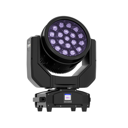 Waterproof LED Wash Big Bee Eye 19x40W RGBW Moving Head Light for Discos Entertainment Concert Performance Stage Theater JMS WEBB