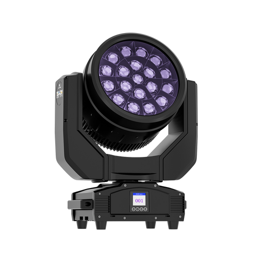 Waterproof LED Wash Big Bee Eye 19x40W RGBW Moving Head Light for Discos Entertainment Concert Performance Stage Theater JMS WEBB