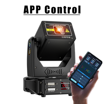 New APP Control  Constellaser 6W Moving Head Laser Light For Wedding DJ Club Theater Performance stage