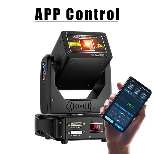 New APP Control  Constellaser 6W Moving Head Laser Light For Wedding DJ Club Theater Performance stage