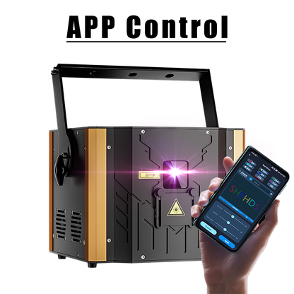 New APP Control  Constellaser 12W RGB Animation High Power Laser Light For Wedding DJ Club Theater Performance Stage