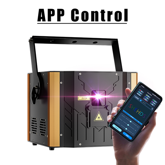 New APP Control  Constellaser 12W RGB Animation High Power Laser Light For Wedding DJ Club Theater Performance Stage